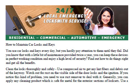 How to Maintain Car Locks and Keys in Poway - Click to download